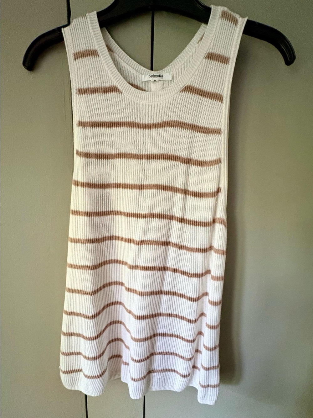 Splendid Sleeveless striped sweater